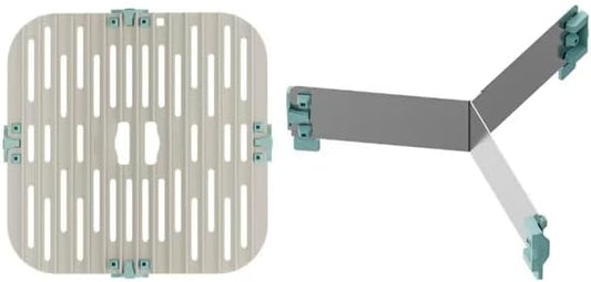 Baking Sheet Pan Dividers for Air Fryer, Three Parts Divider, cooking for Three foods,Easy to Clean, Air Fryer Accessory