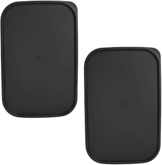 NewTupperware Modular Mates 1610 Rectangular Replacement Seal (LID ONLY) 10.75" X 7" Set of 2 (Black)