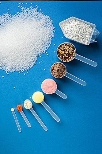18 mL (18 CC) Long Handle Scoop for Measuring Coffee, Pet Food, Grains, Protein, Spices and Other Dry Goods (Pack of 10)