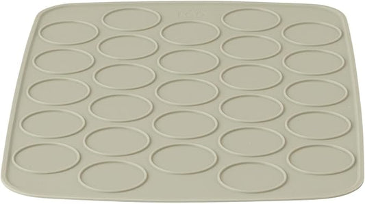 BergHOFF Balance Nonstick Silicone Cookie Baking Mat/Sheet 12.5"x 9", Rectangular, Heat-resistant, Food Safe, Even Bake, For Macaroon, Pastry, Buns, Rollable, Reusable, Quick Release