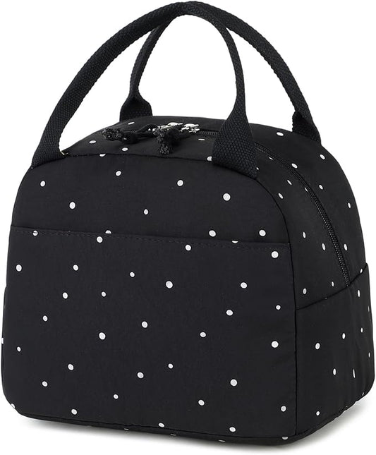 Bluboon Lunch Bag for Women Men Cute Lunch Tote Bags Reusable Insulated Lunch Box Large Capacity Reusable Insulated Cooler for Work Picnic or Travel