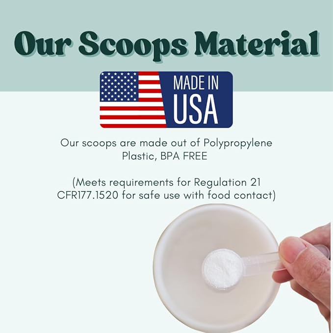 1 Cup (8 Oz. | 250 mL) Scoop for Measuring Coffee, Pet Food, Grains, Protein, Spices and Other Dry Goods (Pack of 100)