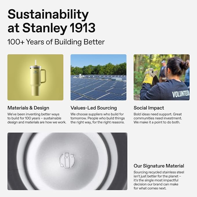 STANLEY Quencher H2.0 Tumbler with Handle and Straw 20 oz | Flowstate 3-Position Lid | Cup Holder Compatible for Travel | Insulated Stainless Steel Cup | BPA-Free | Daffodil