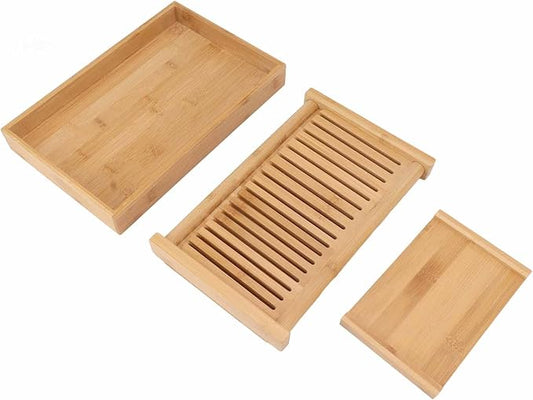 Bread Slicer,Bread Slicer For Homemade Bread,Bamboo Foldable Bread Slicing Guide Toast Loaf Cutting Guide Slicing Maker Kitchen DIY Baking Pastry Tools