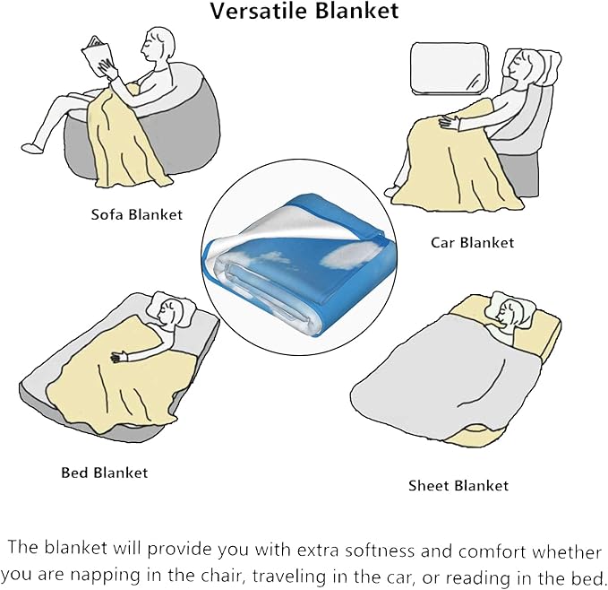 Majestic Dragon Plush Throw Blanket - Soft, Comfy, Lightweight, Warm, and Fuzzy - Ideal Gift for Men and Boys - Perfect for Couch, Bedroom, Travel, Bed - 50x60 inches