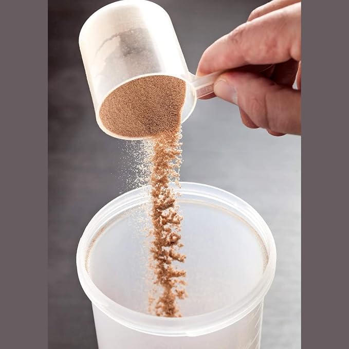 Plastic Measuring Scoop, (18 cc | 1.30 Tablespoon | 18 mL) Long Handle Spoons for Powders, Granules, Coffee, Pet Food, Baking Supplies, Protein and Other Dry Goods, BPA Free (Set of 100)