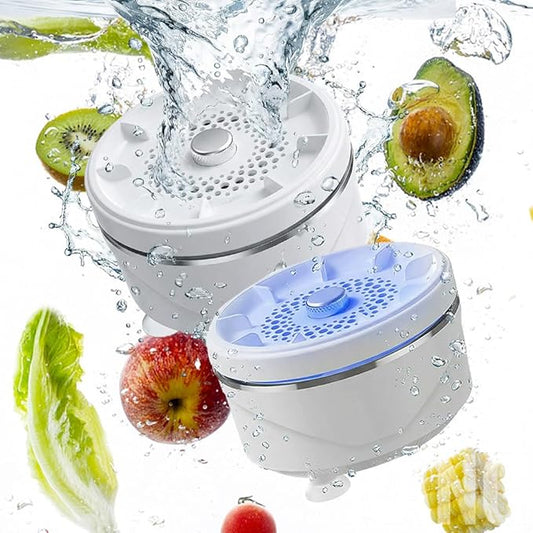 Auiepet Fruit and Vegetable Washing Machine, 2026 New Fruit Cleaner Device with Titanium Electrolysis Purification, Waterproof Fruit and Vegetable Purifier Clean Produce for Home Kitchen (1)