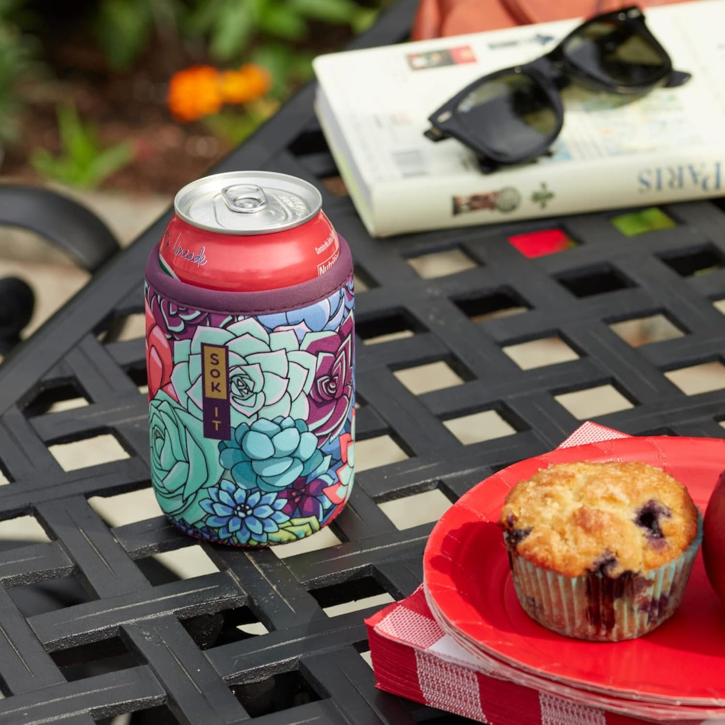 Sok It CanSok 6 Pack Sleeve for Beer & Soda Insulated Neoprene Cover (Zodiac Sky, 12oz Can Sleeve - 6 Pack)