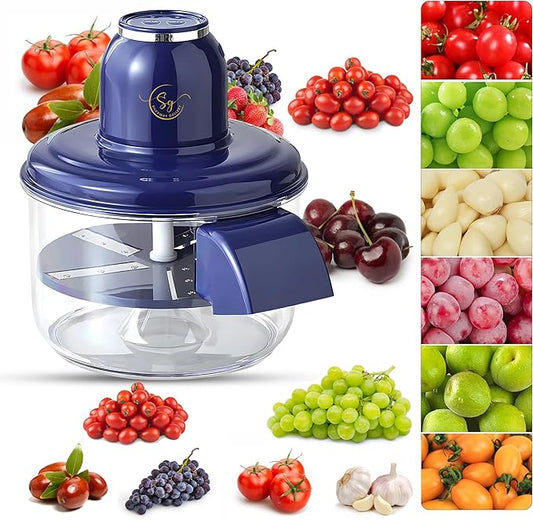 Automatic Grape Peeler Machine, Electric Garlic & Cherry Tomato Skin Remover Tool for Small Fruits (Autamatic Grape Peeler)
