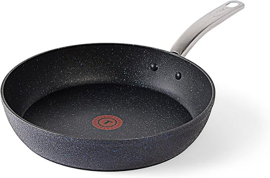 T-FAL StoneShield 10"/ 26cm Frypan, Non-Stick, Anti-Warp, Rock Texture, Dishwasher & Oven Safe, Easy to Clean