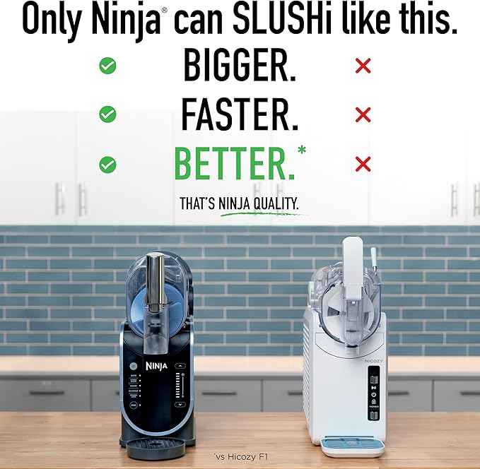 Ninja SLUSHi Professional Frozen Drink Maker with RapidChill Technology, 88 oz. Frozen Drink & Slushie Machine, 5 Preset Programs, Frozen Margaritas, Frappés, and More, Orange Mango, FS301OR